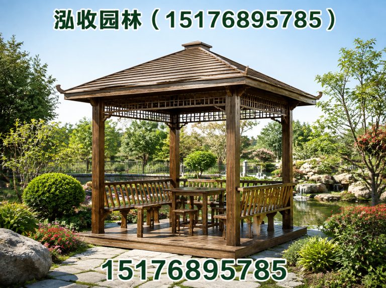 白城塑木地板展示图